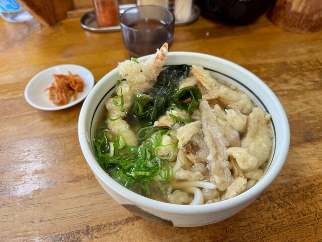 Tempura Udon - Tojinmachi/Udon (Wheat noodles) | Tabelog