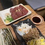 万両 南森町店 - (奥側)塩上レバー焼き