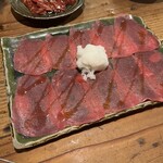 万両 - 薄切り牛タン先