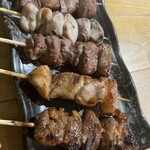 もつ家 いち - おまかせ５本串