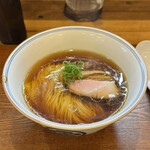 Ramen FeeL - FeeLThe醤油らぁ麺¥1700、オールフリー¥650