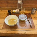 Ramen FeeL - スープ出汁割り¥200