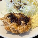 旬香亭 - 帆立フライ