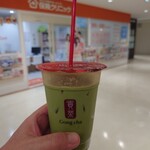 貢茶 - ドリンク写真:抹茶ミルクティーM