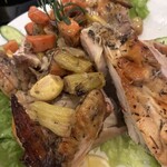 East Side Cafe & Dining - 料理撮影後切り分けていただきました。