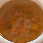 エルトリート - EL TORITO 西葛西店 セルフゲットした無料のランチスープ