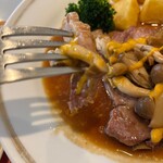 桃花水 - ソースマスタード風パン・1100円税込）デザート（レディースDAYサービス）★