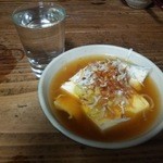 武蔵屋 - ２杯め　鱈豆腐