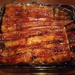 うな亭 - 特上うな重 どアップ