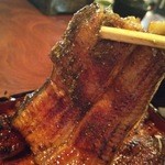 うな亭 - 特上うな重 鰻リフト　大きくて持ち上がりません(汗)