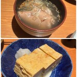 335601998 - ⤴︎ 豚足と大根煮  ⤵ 甘い玉子焼き