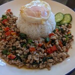 タイ料理 アロイジャン - 料理写真:・ガパオムー 1220円