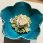 和 のぎ - ふぐぶつと霜降り白菜のポン酢