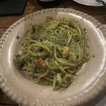 チオリ - 海老とドライトマトのジェノベーゼ