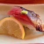 居食家　しみず - 炙り秋刀魚寿司