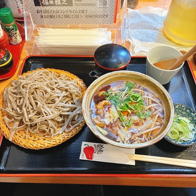 粗挽きそば 手打ち 日本橋福田雅之 - 人形町/そば | 食べログ