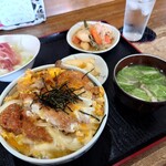 カタヤマ - 特製カツ丼定食(お値段お任せ)