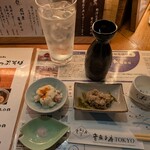 音威子府TOKYO - ポテトサラダとおからと熱燗