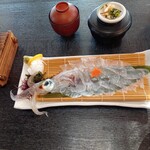 活魚料理 かべしま - アオリイカ