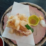 活魚料理 かべしま - アオリイカ唐揚げ