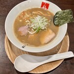 麺切り 白流 - 特性焼き干しそば　醤油