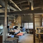 蕎舎 - 土間の席