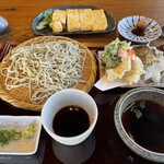 蕎舎 - 天もりそば＆厚焼き玉子