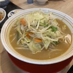 かしわざき中華食堂 竜王 - 料理写真:野菜タンメン味噌(¥890)+倍盛(¥200)