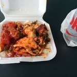 Ono Seafood - コンボボウルとダイエットコーク(合計税込$7.81)