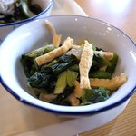 鶴見緑食堂 - 青梗菜煮　１２９円