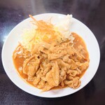 味楽 - ■ 生姜焼肉 単品、870円