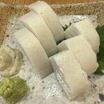 蕎麦と鶏 はんさむ - 板わさ
