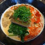 南部屋路ばた - 大浦ごぼうと小松菜の担々麵