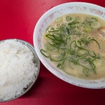 一楽ラーメン - ラーメン＆小ライス