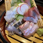 旬菜の味わい がら里 - 別注刺身盛り合わせ
