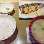 やよい軒 白山店 - 塩鯖定食豚汁に変更　1080円