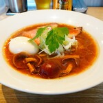 宍道湖しじみ中華蕎麦 琥珀 - 