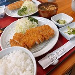 呑喰処 とんかつ 寿々女 - ボーノポークロースとんかつ定食