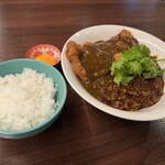 大衆中遊華食堂 八戒 - SPICEジャージャー麺カツのせ（ごはん付き）