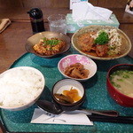 ごはんや 竹膳 - 本日のランチ（マーボー豆腐と唐揚げ定食）：620円