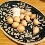 京風おでん楽 - 塩いりぎんなん(600円)