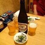 京風おでん楽 - キリンラガー 中ビン(580円)