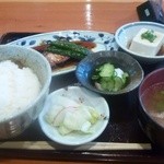 おもてなし料理 葦笛 - ブリのてりやきランチ