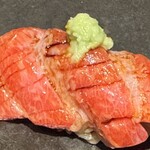 鮨 森学 - 宮城県塩竈産カマトロ