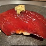 鮨 森学 - 宮城県塩竈産マグロのづけ