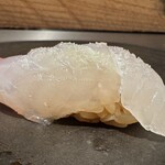 鮨 森学 - 明石産真鯛