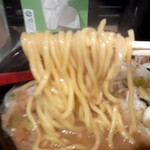 麺処 花田 - 極太縮れ麺‥