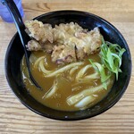 がいな製麺所 - とり天付きカレーうどん（金曜日限定）
