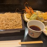 青山 川上庵 - 青山 川上庵(天せいろ(上))