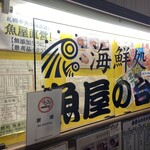 海鮮処 魚屋の台所 - 並んでるときの感じ